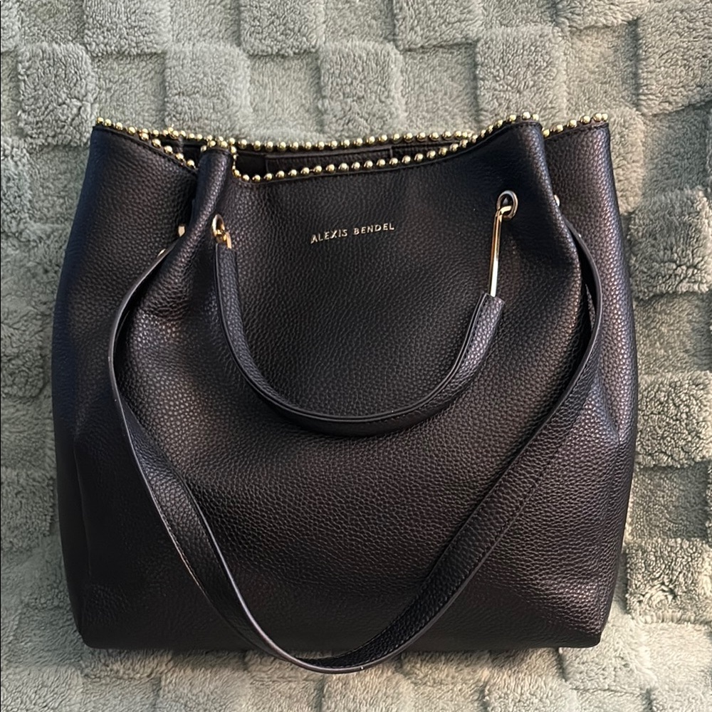 Alexis Bendel Black Tote Bag